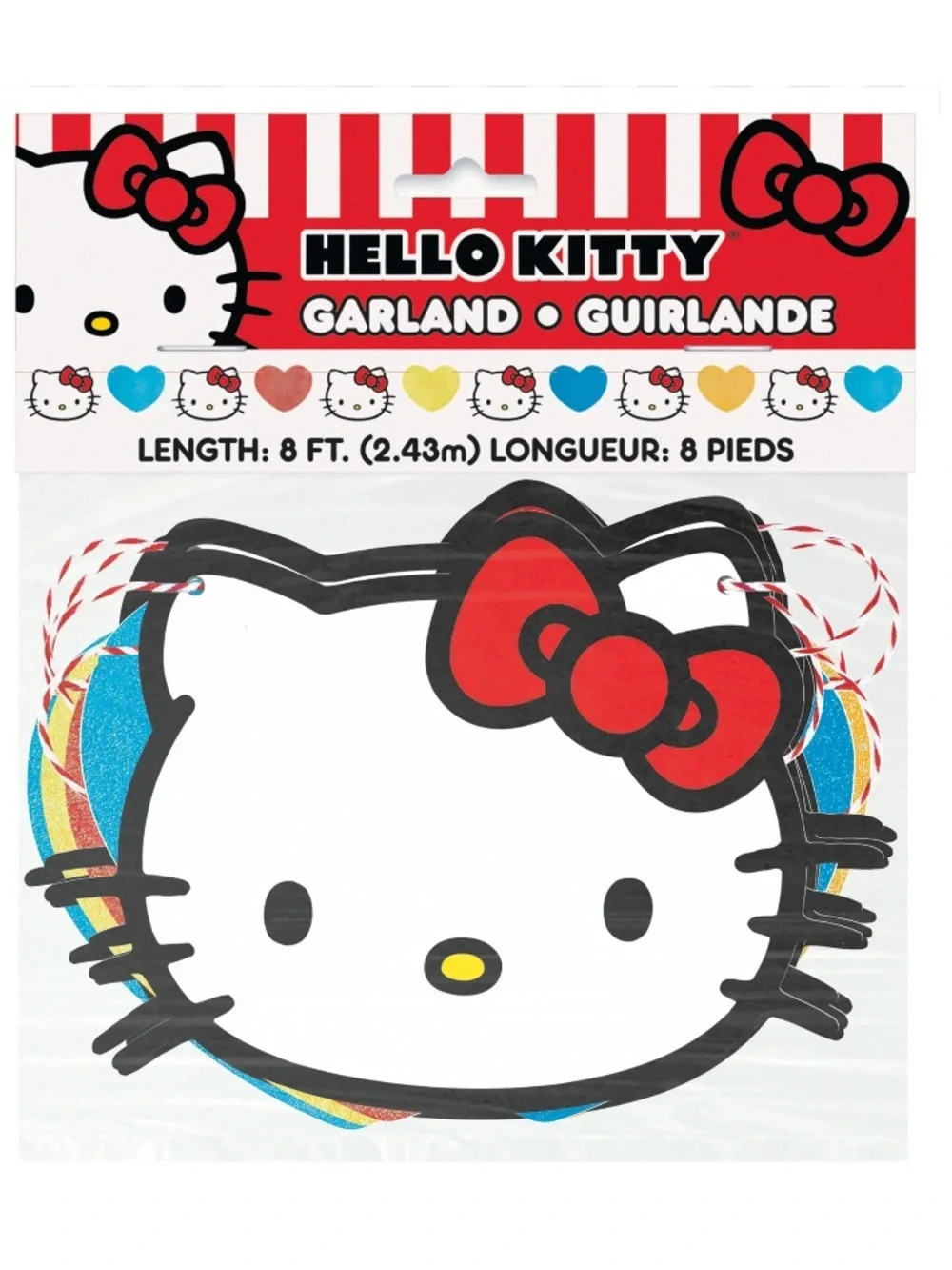 Hello Kitty Blue Party Plates & Decorations Set